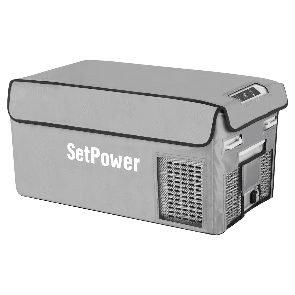 Setpower RF20専用 車載冷蔵庫 保護カバー 20L 収納カバー 保冷バッグ 防塵 防撥水 保護バッグ ポータブル冷蔵庫