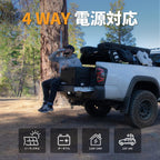 Setpower ポータブル冷蔵庫 20L 車載冷蔵庫 車載家庭両用 携帯冷蔵庫 持ち運び 冷凍庫 アプリ操作（グレー）
